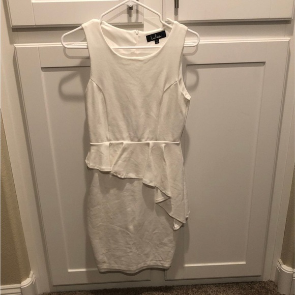 Lulus Here and Vow White Ruffle Dress - Picture 5 of 5